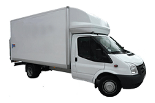 Van Hire Bromsgrove - Ford Luton 3.5 ton Tail Box Lift Truck - Truck hire Bromsgrove